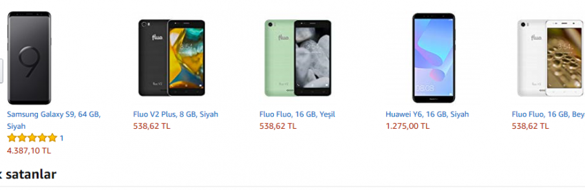 Amazon.com.tr İlk İnceleme ve Fiyat karşılaştırması!