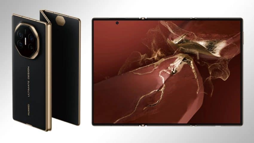 Bir Telefona Harcayacak Çok Parası Olanlar İçin Huawei Mate XT Ultimate Altınla Kaplandı!