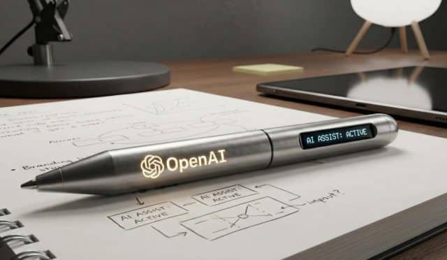 OpenAI'ın İlk Donanım Ürünü Karşınızda,O Bir Kalem!